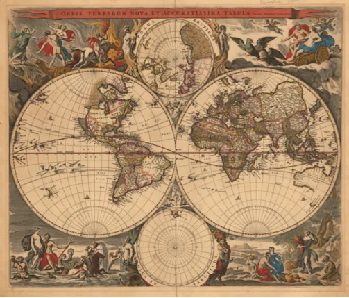 Figure 21: Old maps can contain lots of decorative symbols.