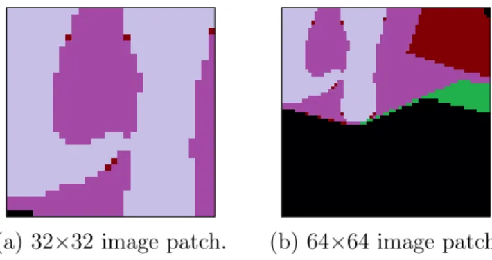 Figure 7.1: Image samples of different patch sizes.