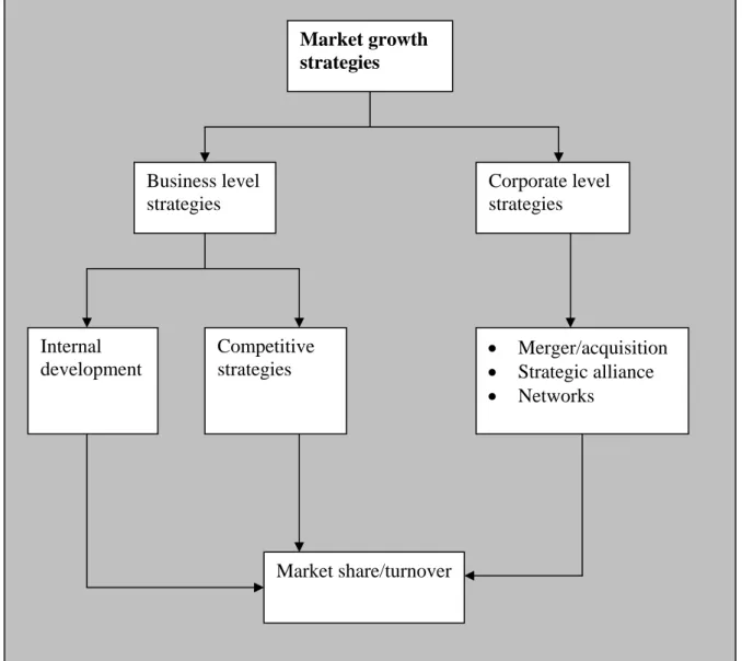 Fig 5: Summary of the market growth strategies 