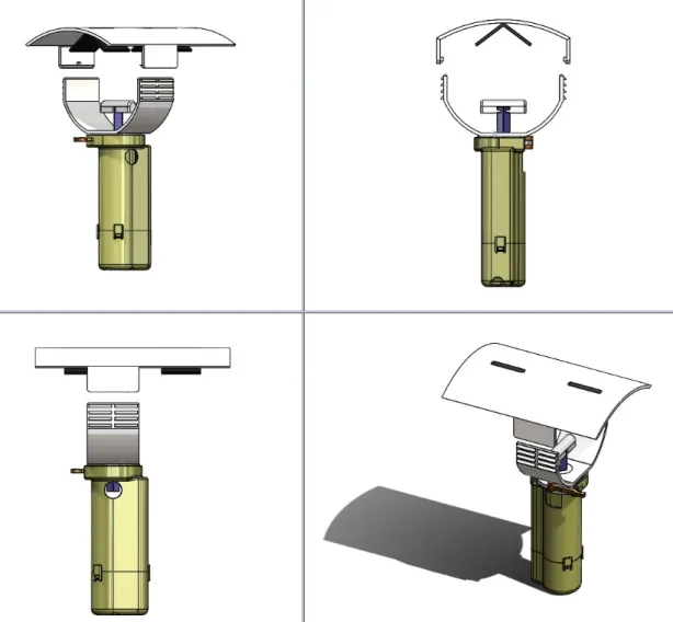 Figure 13. Concept 2, clicker, for function adjustable. 