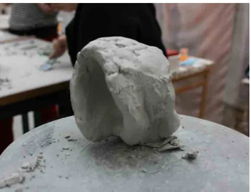 Fig. 25 Blob made of kolb car clay. Photo: Akner-Koler.
