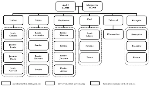Figure 9: The 3 rd  generation Blois family 
