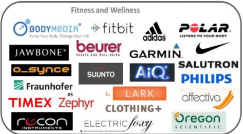 Figure 5: Competition in the fitness and wellness sectors (Courtesy of IHS Inc.) 
