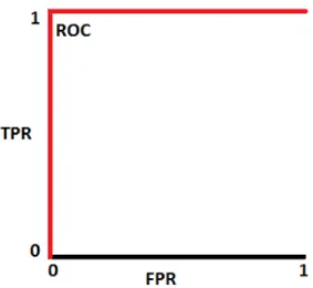 Figure 2: ROC with an AUC of 1, picture taken from [8]