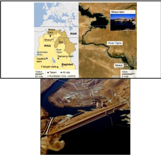 Figure 1: Mosul Dam. 