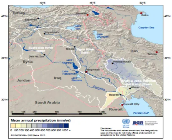 Figure 7: Shatt al Arab River Basin (After[10] ). 