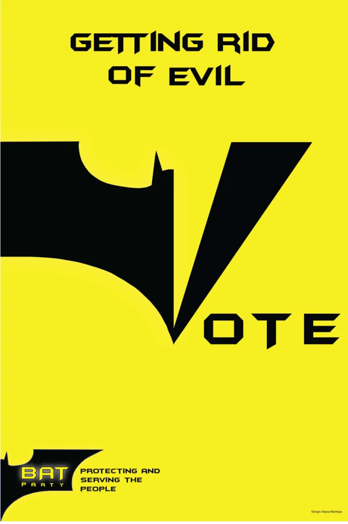 Figure 5: Vote Batman.  