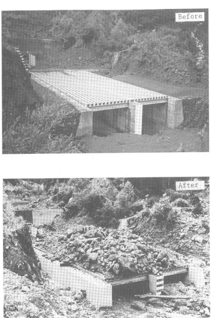 Figure  4.2  Commonly  published  photos  of  the  successful  use  of  a  horizontal  dewatering  brake  screen at Kamikamihorisawa, Mt