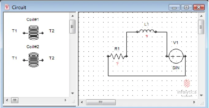 Figure 2.8 MagNet Circuit Window Example [10] 