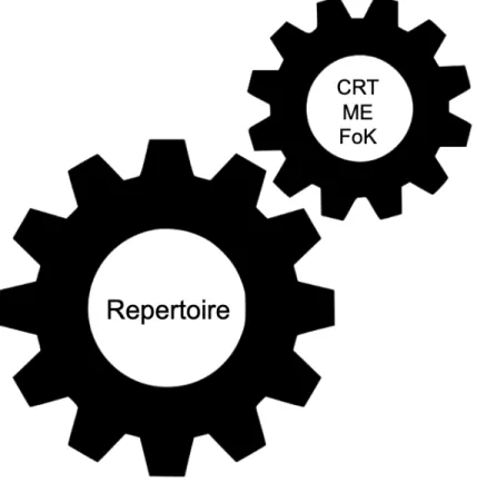 Figure 5. Conceptual model for the interactions between repertoire and instructional approaches