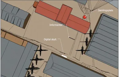 Tabell 3. Bildspelets stillbildsväxlingar från vänster till höger, samt visningstiden för respektive bild (sekunder)