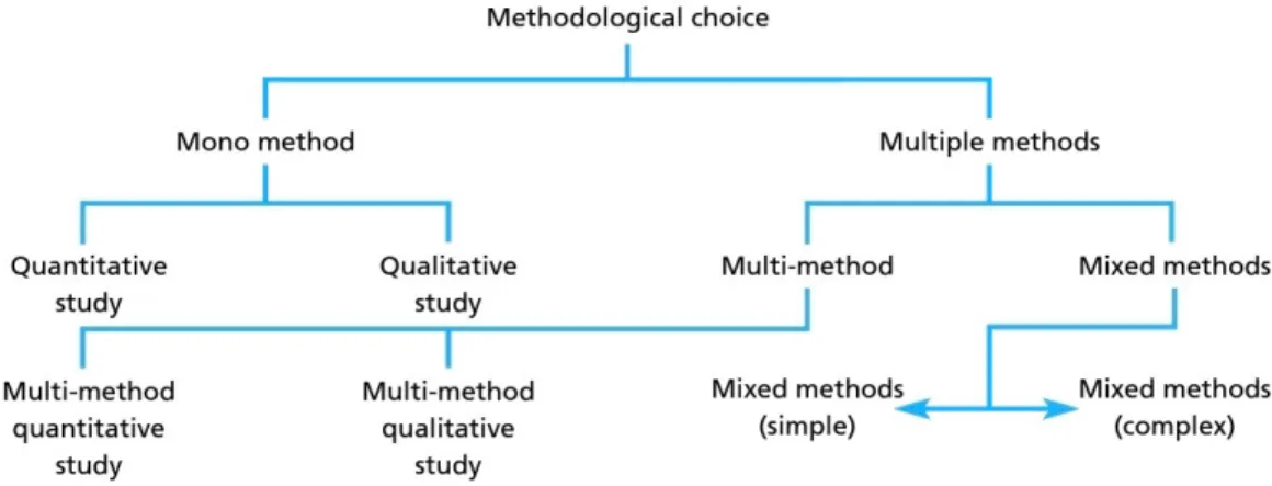 Figure 1: methodological choice 