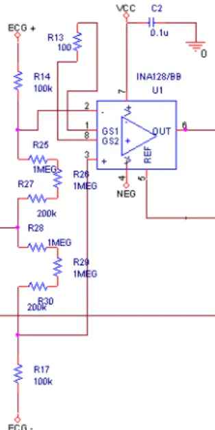 Figure 7. Amplifier circuit 