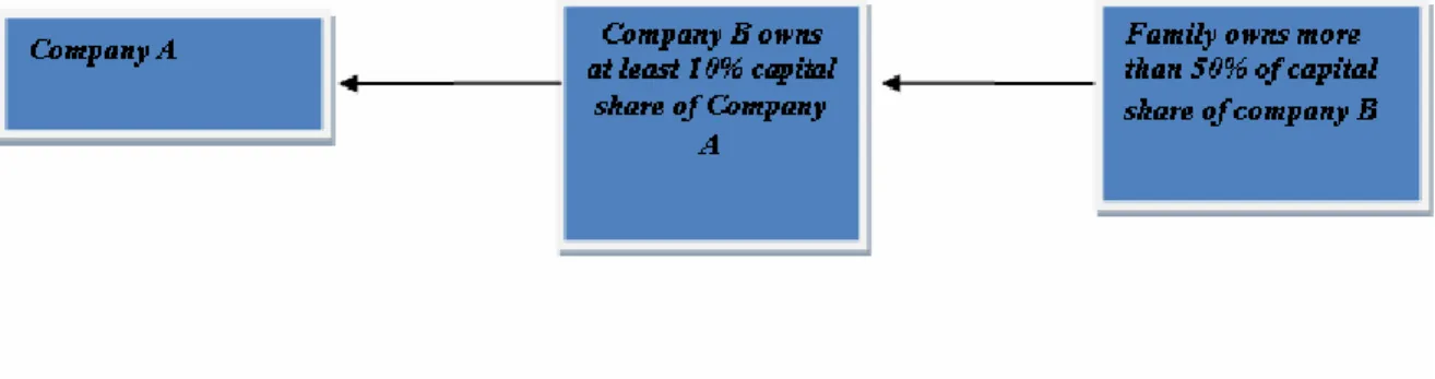 Figure 3.2 Indirect Ownership. 