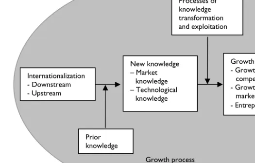 Figure 2.6 A knowledge-based model of growth through 