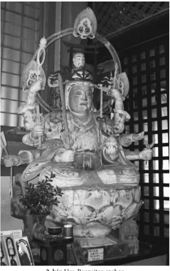 2. kép Uga-Benzaiten szobor Chikubushima-szentély, Shiga-tartomány Forrás: http://ameblo.jp/my-you/entry-11039857778.html