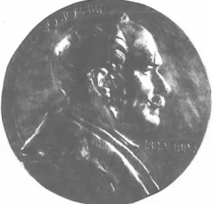 Fig. 9. The József Szabó Commemorative Medal — the highest geological honour in Hungary