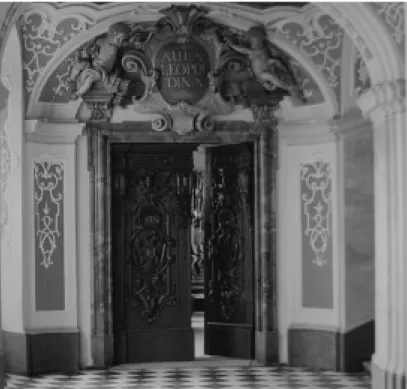 5. kép: Az Aula Leopoldina bejárata Breslauban 