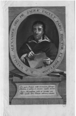 Abb. 8: Auch vom Jansenisten Noël Alexandre (1639–1724)  fanden sich Bücher in der Klosterbibliothek Disentis 
