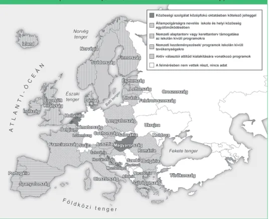 2. ábra: A térkép a Citizenship, 2012, adatainak másodelemzése alapján készült