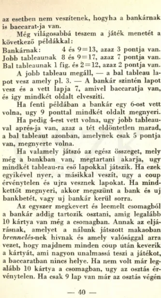 Bal tableaunak  1  fig.  és 2 =  12,  azaz 2  pontja van.