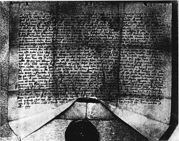 Abb. 3 Abschrift der Gründungsurkunbe aus dem Jahre 1330 