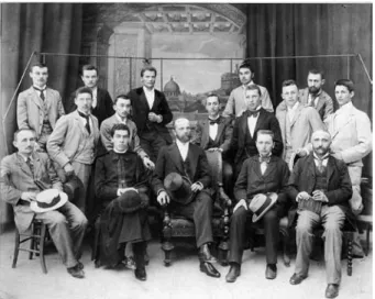 6. kép: A Collegium 1898-as római tanulmányútján készült csoportkép
