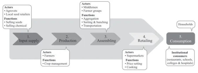 Figure 3: Chain segments of coordinated AIV Value chains.