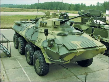 4. ábra. A BTR–90 kerekes harcjármű [28]