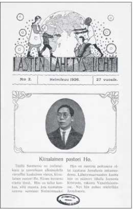 Figure 2.  Lasten  lähetyslehti  [Children’s  Missionary News], 1926, 27 (2), front cover