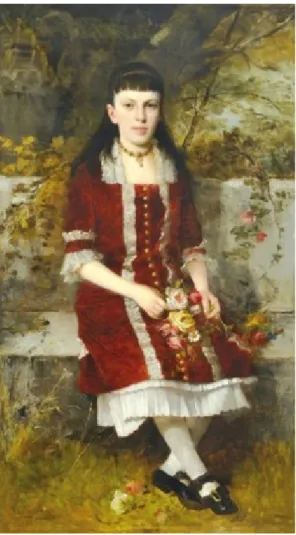 2. kép. Vastagh Györe: Leányportré, 1881.3