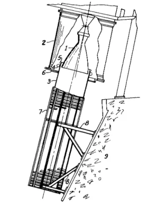 Figure 1. Schematic of water-cooled  ejector tube in  Aerojet-General test area. 