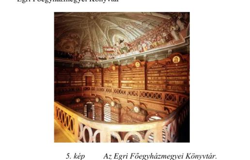 5. kép  Az Egri Főegyházmegyei Könyvtár. 