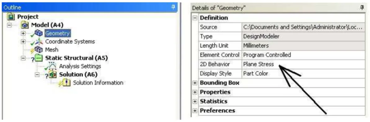 Figure 7.15: Selecting 2D modeling 