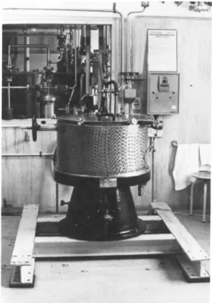 FIGURE 6 Our Cell Centrifuge with a flowmeter of 600 L/hour. 