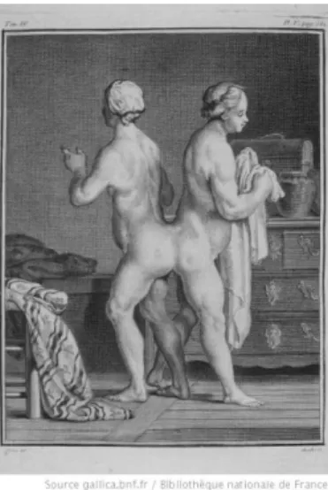 Fig. 2: Illustration of the Hungarian conjoined twins from Georges Buffon’s  Illustrations de Histoire naturelle (1777)