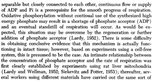 FIG. 1. Sites of ATP synthesis from ADP and Pi in the respiratory chain oxida- oxida-tion (Modified from Chance and Williams, 1956)