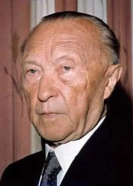 8. ábra: Konrad Adenauer. Forrás: http://www.compu-seite.de/bilder/Politik/adenauer.jpg