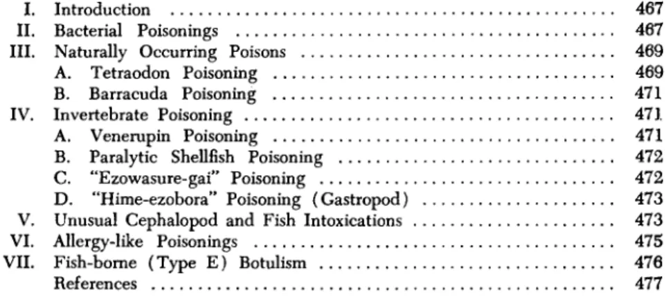 Table I lists the causative agents in recent outbreaks. Surprisingly  many outbreaks remain undiagnosed