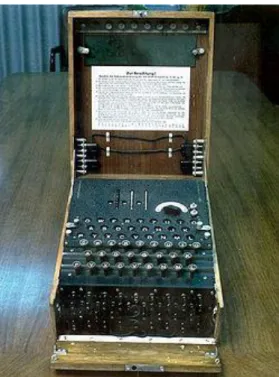 16. ábra:  Az Enigma katonai, háromtárcsás változata 5 