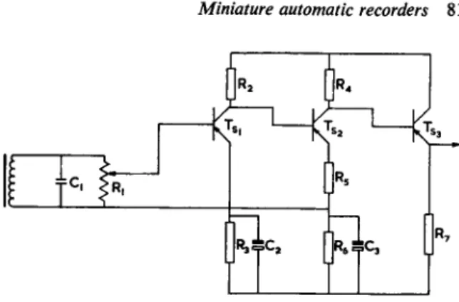 Fig. 9.—Input stage with  squarved amplifier. 