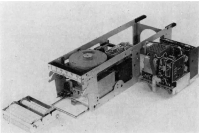 Fig. 5.—Miniature recorder, paper cassette and amplifier taken out. 