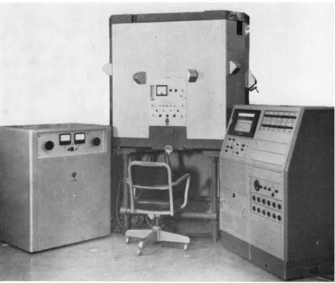 Fig. 6.—Complete vacuum production X-ray quantometer assembly. 