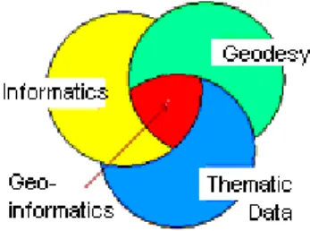 Fig. 1.1.1.  Geoinformatics  and  background sciences