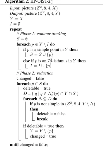 Figure 4. The flat objects for the explanation of algorithm KP-OIST-I C 3 . (Their sizes are 7 × 7 × 1 (a) and 7 × 7 × 2 (b).)