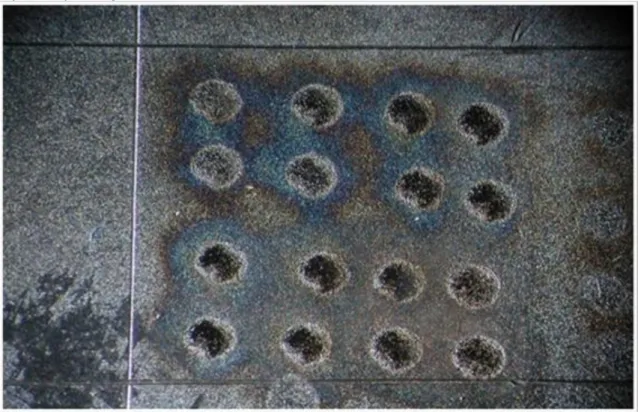 Az elektronmikroszkópos képen (4.2.1.2. ábra) látható a fémtiszta felület.