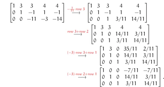 Figure 4: Linear system without solution