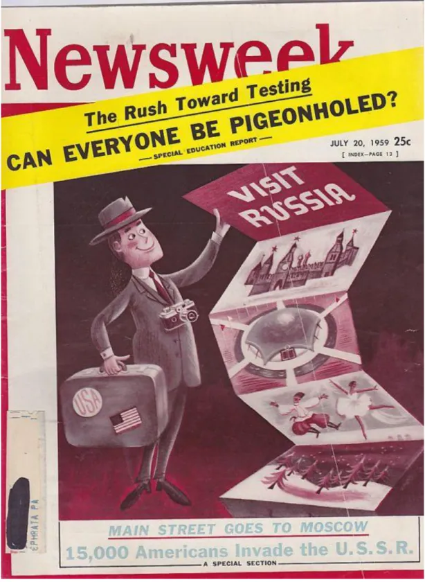 6. ábra. A Newsweek 1959. július 20.-ai címlapja 