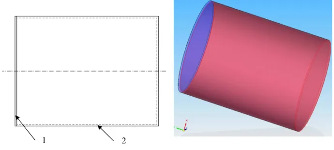 A modell 2 db alkatrészb ı l épül fel (18. ábra): egy fedélb ı l (1), és egy tartályból (2)