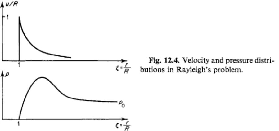 Fig. 12.4. Velocity and pressure distri­